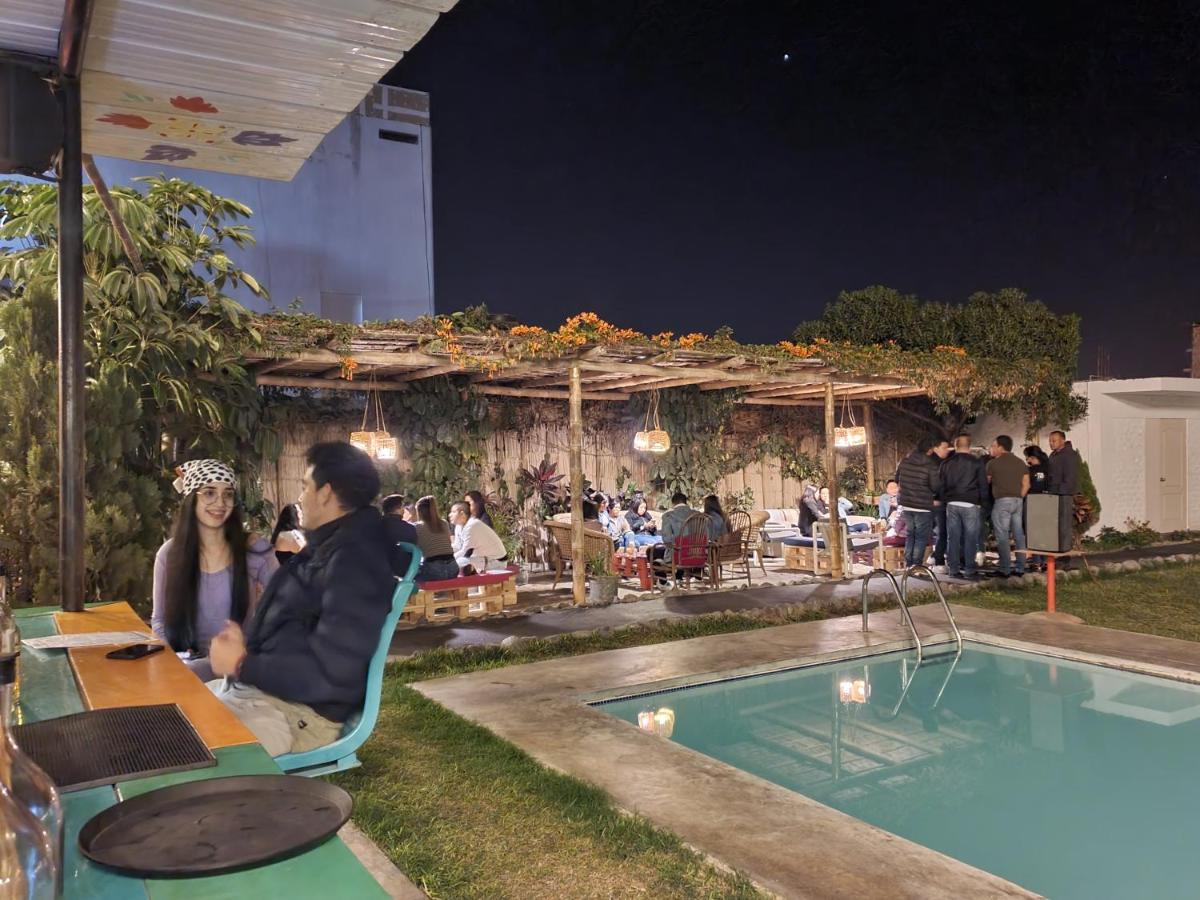 The Upcycled Hostel Huacachina Ica Bagian luar foto