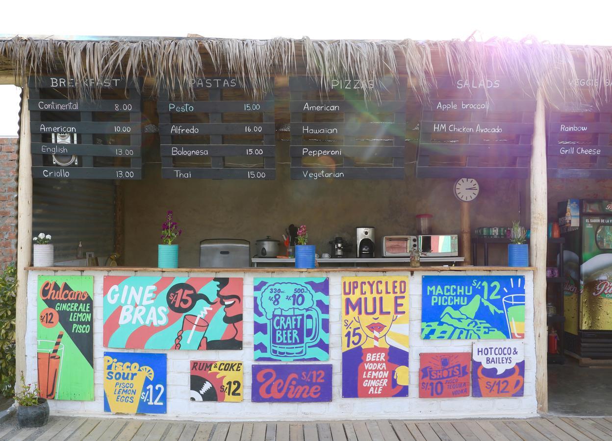 The Upcycled Hostel Huacachina Ica Bagian luar foto