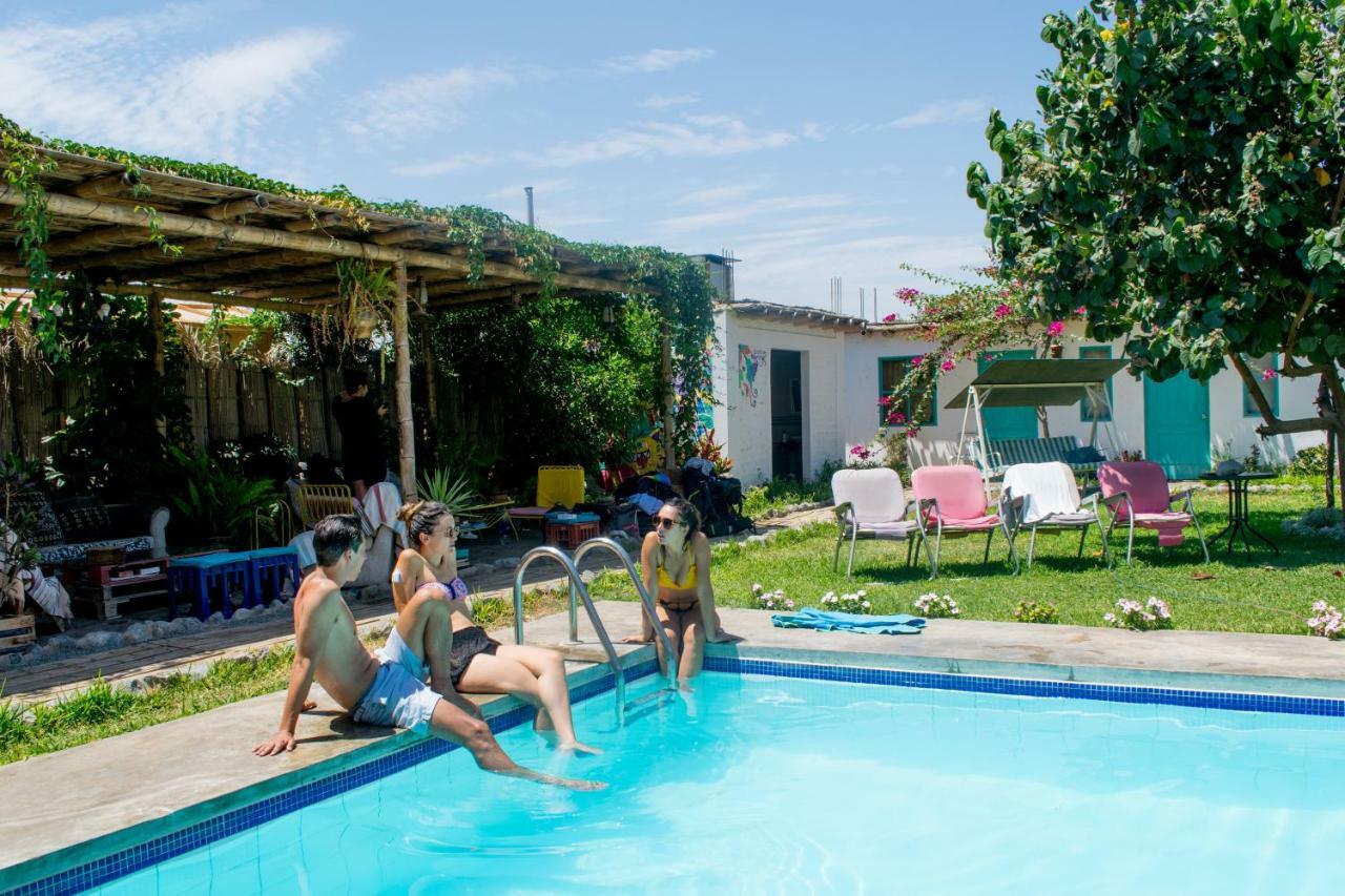 The Upcycled Hostel Huacachina Ica Bagian luar foto